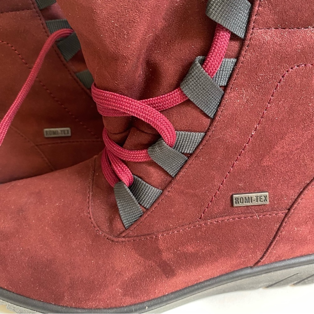 New Romika Amaretta boot Bordeaux Size 9 - Picture 2 of 10